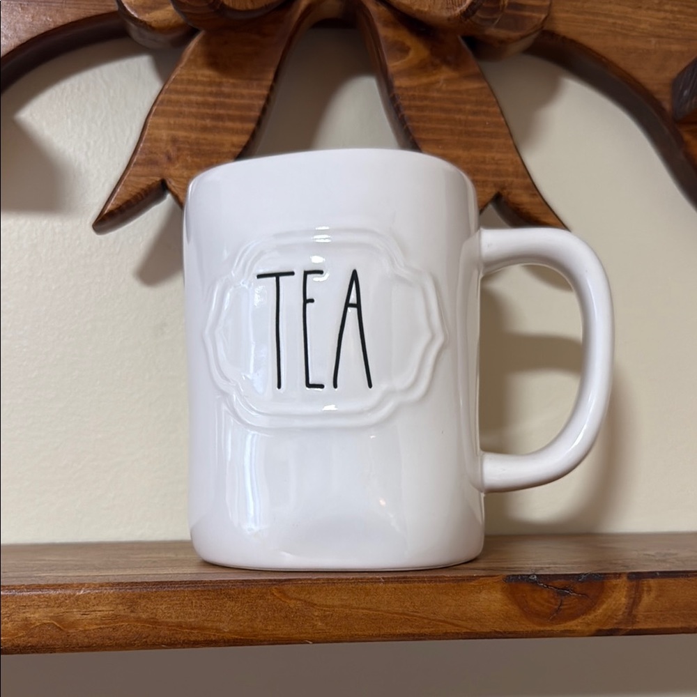 White Tea Mug - Picture 1 of 1